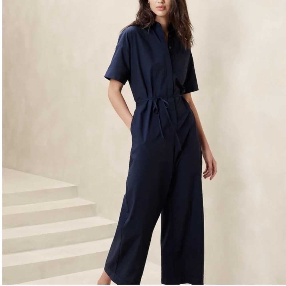 Banana Republic 100% cotton Jumpsuit size 18 FINAL